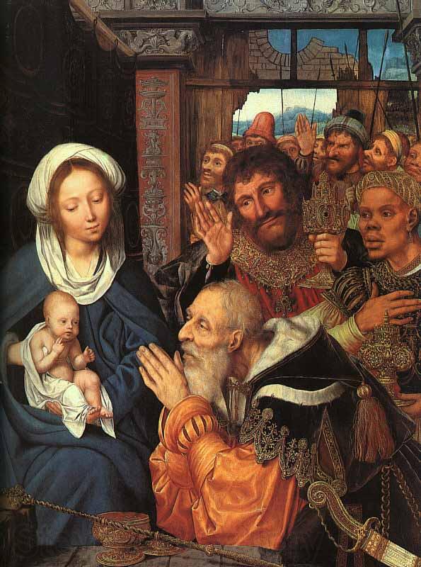 Quentin Matsys The Adoration of the Magi France oil painting art